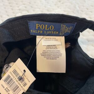 Polo Ralph Lauren Black Hat